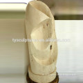 Interior decorative desktop abstract small statue limestone indoor sculpture